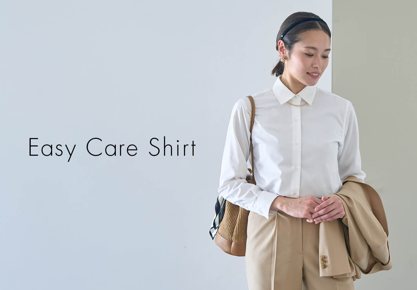 【レディース】Easy Care Shirt